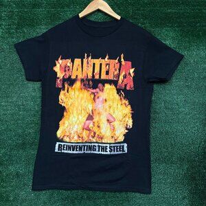 Pantera Reinventing The Steel Thrash Metal Band T-Shirt Size Small